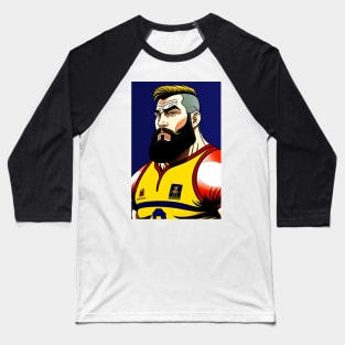 Rugby Player Baseball T-Shirt